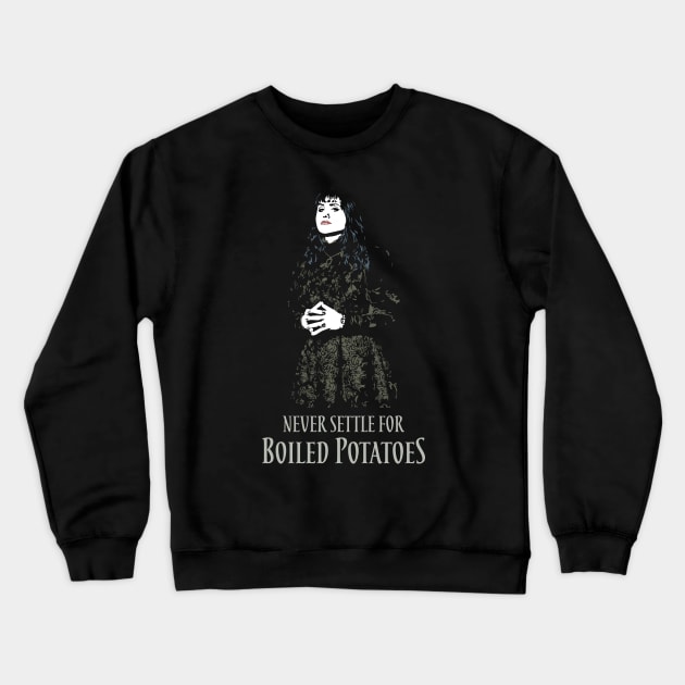 Nadja - Boiled Potatoes Crewneck Sweatshirt by DesignCat